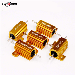 Rx24 gold aluminum shell resistance 25W